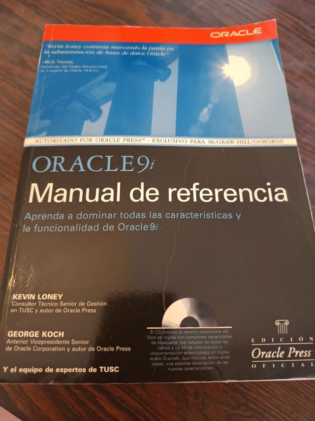 Oracle 9i manual de referencia + cd