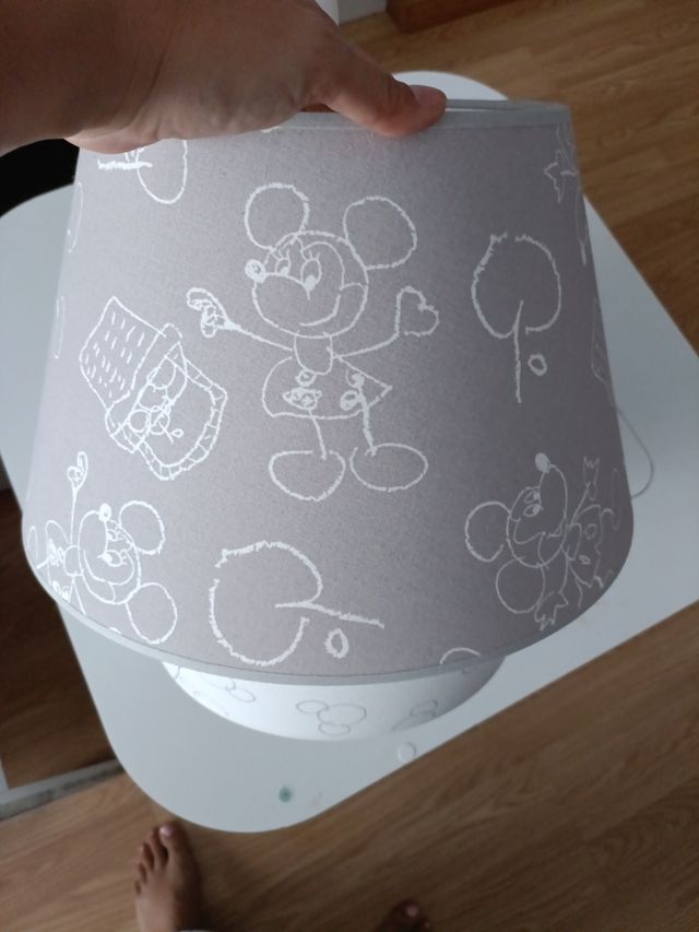 Lámpara infantil Mickey Mouse