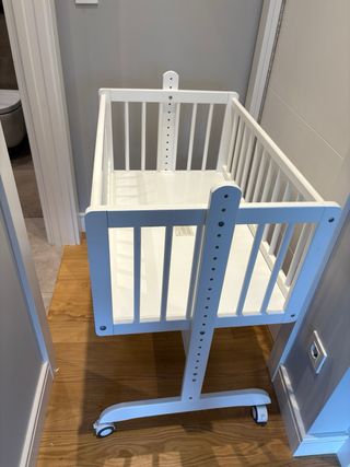 Minicuna colecho blanco