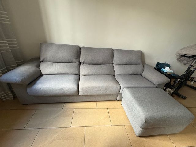 Sofá 4 plazas gris - Segovia