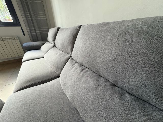Sofá 4 plazas gris - Segovia