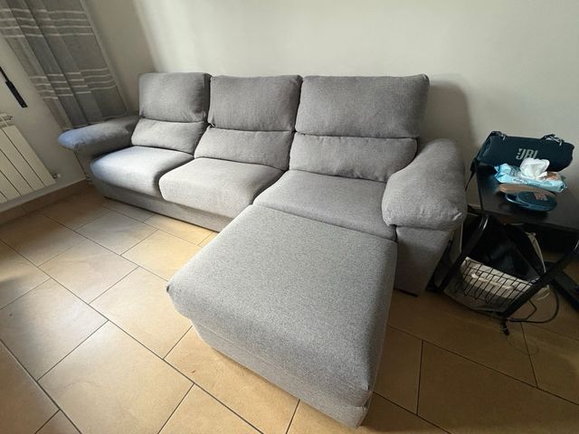 Sofá 4 plazas gris - Segovia