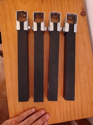 4 Patas somier estándar - metal