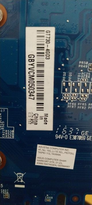 Tarjeta gráfica ASUS GT 730