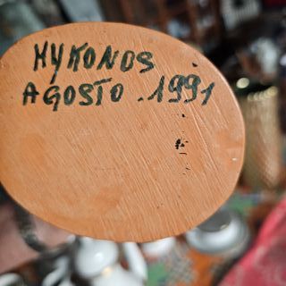 Statua uomo di Mykonos, in ceramica