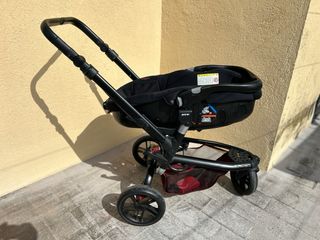 Carrito bebé Jane Trider rojo y negro 