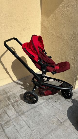 Carrito bebé Jane Trider rojo y negro 