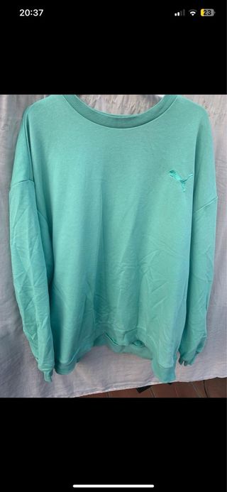 Sudadera Puma turquesa