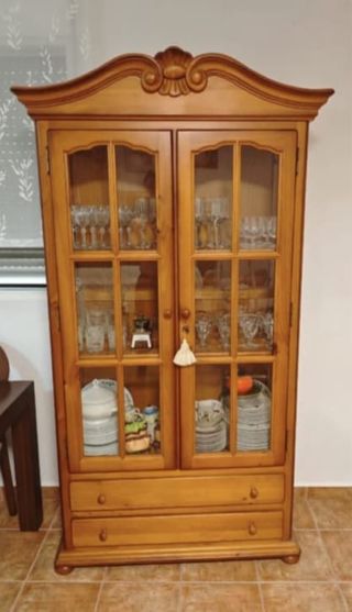 Vitrina Provenzal Madera