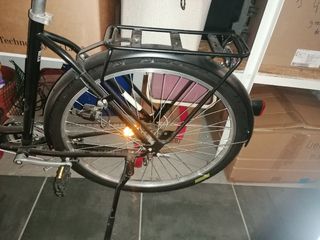 Bicicleta paseo Btwin negra