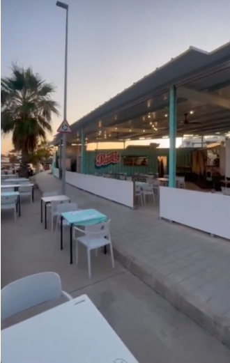 Xiringuito playa Almenara