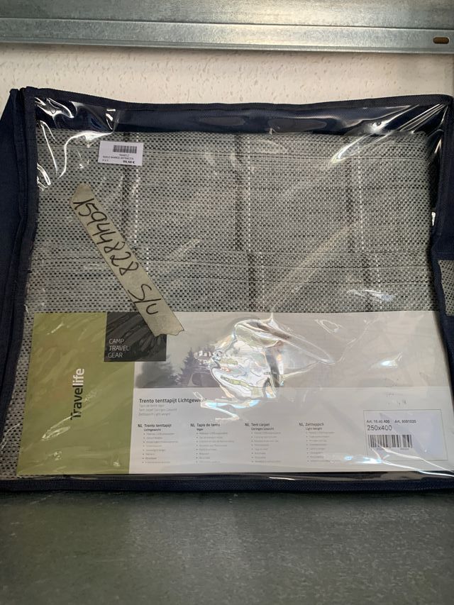 Alfombra Camping Travel Life 250x400