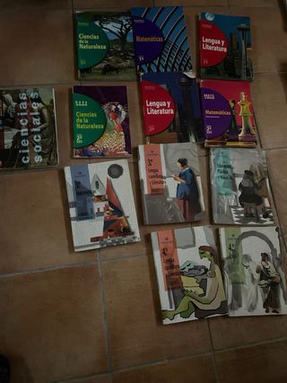 Libros de primaria y secundaria 90-00