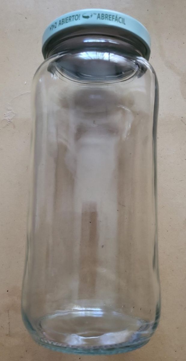 Bote de cristal de almacenaje