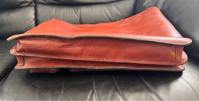 Borsa portadocumenti in pelle