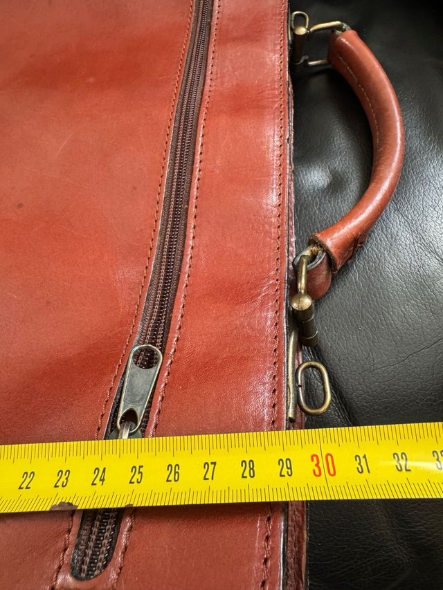 Borsa portadocumenti in pelle