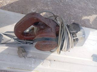 Garlopa eléctrica antigua