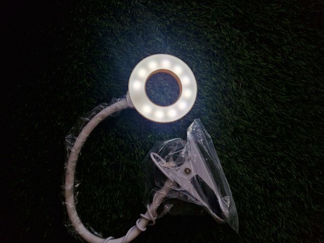 Luz LED de Clip Blanca