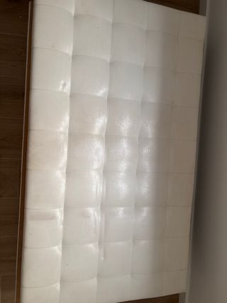 Cabeceros blancos piel sintética