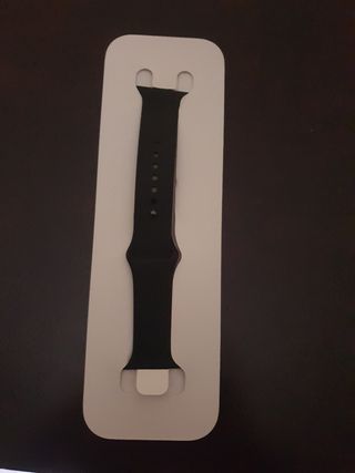 Correa negra Apple Watch