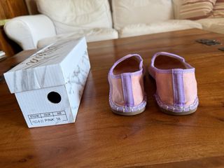 Zapatillas Soralia lona rosa-lila 38