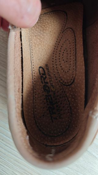 Mocasines Tribord beige 40 cuero 
