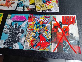 Varios cómics Marvel de grapa. Desde 1,5€ a 5€ 