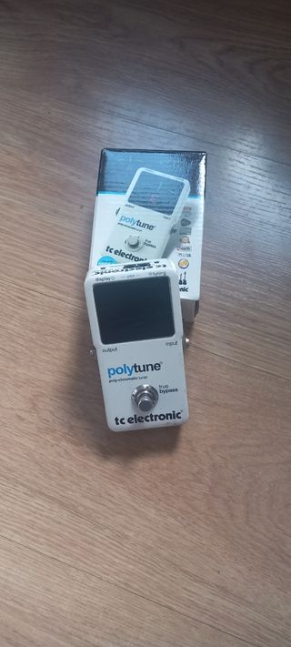 Pedal afinador Polytune TC Electronic