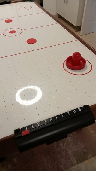 Mesa Air Hockey Plegable con Ruedas