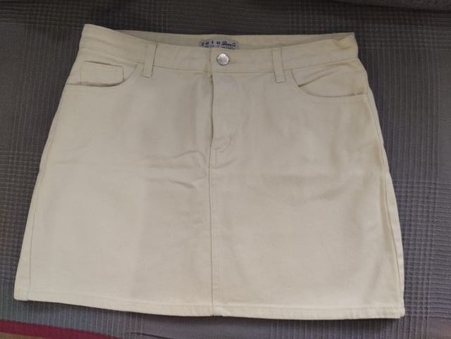 Mini Falda Vaquera Amarilla Primark - Talla S