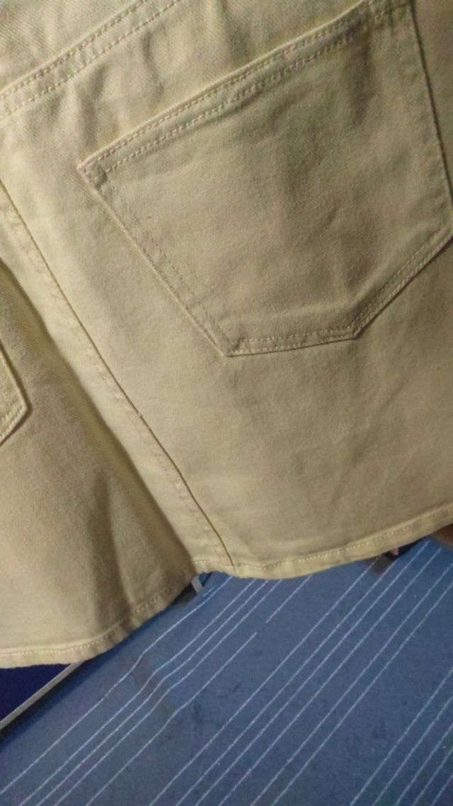 Mini Falda Vaquera Amarilla Primark - Talla S