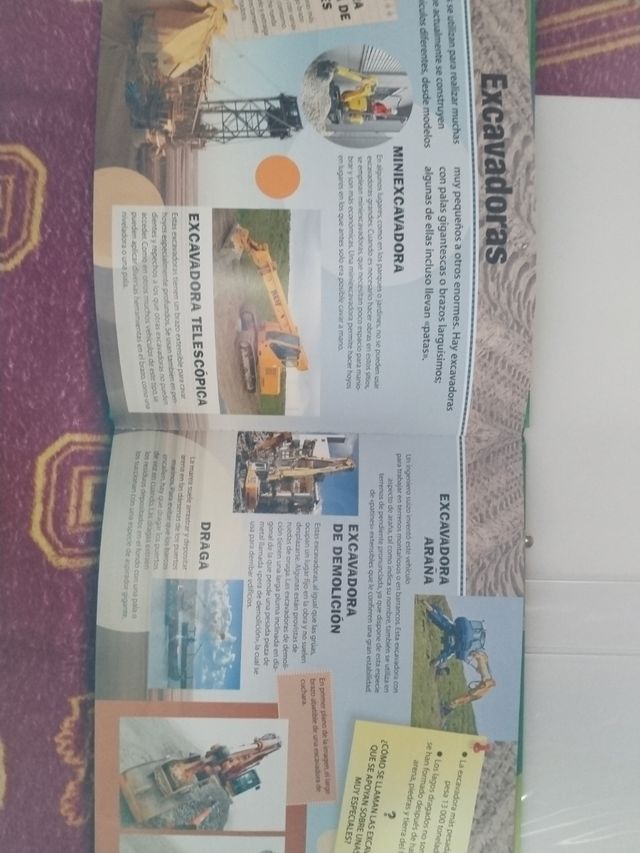 "El Tractor"  Excavadoras, camiones y tractores"