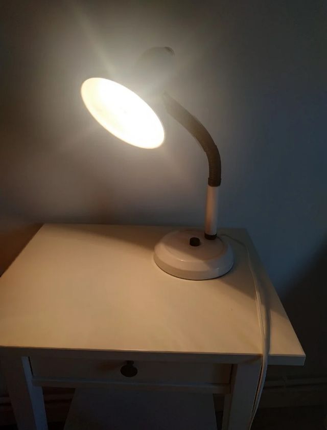 Flexo metallizzato bianco vintage