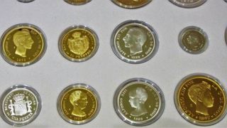 Monedas Historia de la peseta, plata.