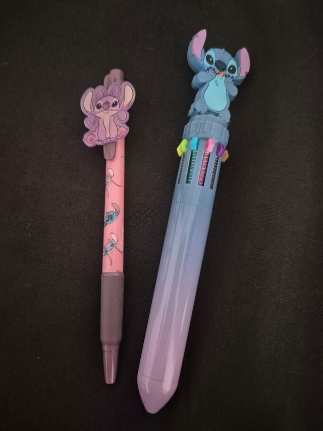 Bolígrafos Stitch & Angel