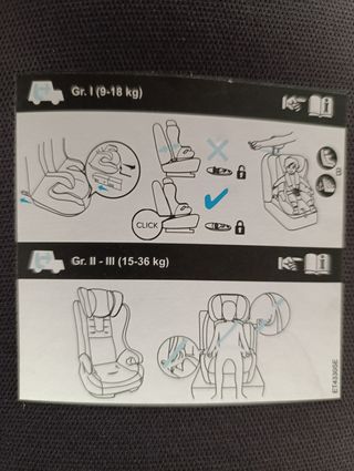Silla coche PLAY isofix niño