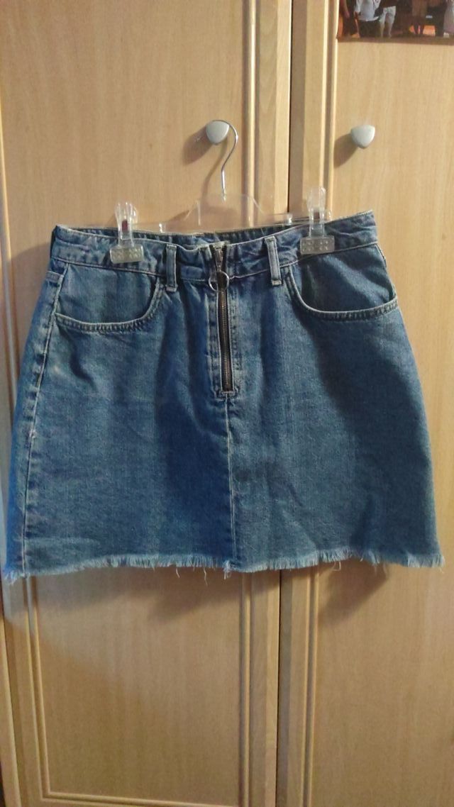 Mini Falda Vaquera Primark