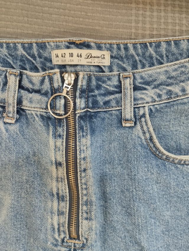 Mini Falda Vaquera Primark