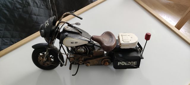 Moto policía vintage nº69 