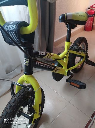 Bicicleta Monty 12" niños