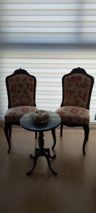 Sillas & mesa: juego vintage