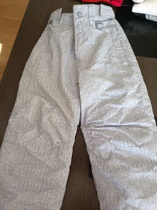 Pantalones Nieve niño/niña 4-5 años - Gris