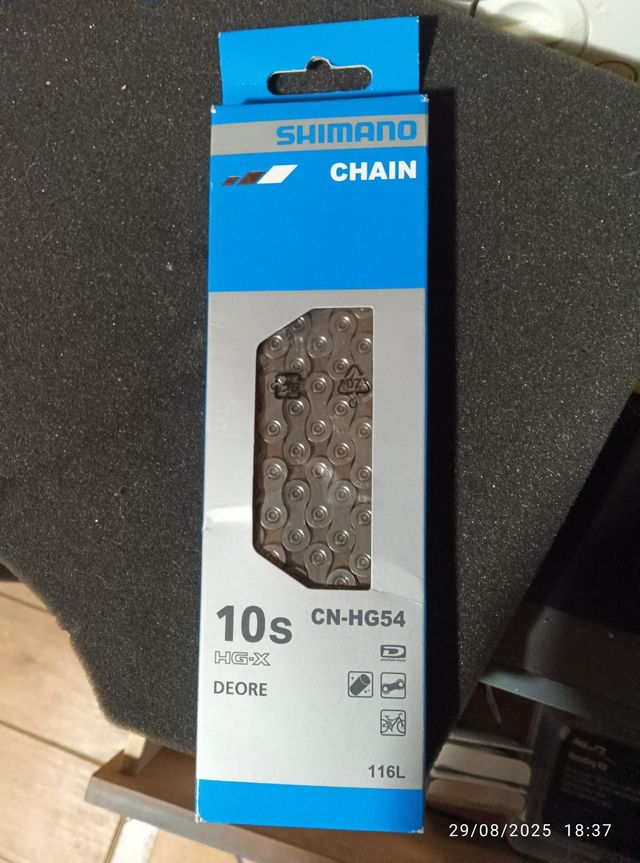 Cadena Shimano Deore 10s CN-HG54 116L