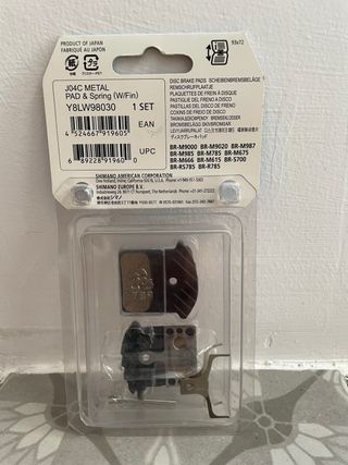 Pastillas freno disco Shimano J04C