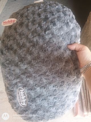 Cuscino Nobly grigio a rose x cani e gatti 