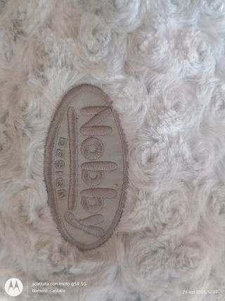 Cuscino Nobly grigio a rose x cani e gatti 