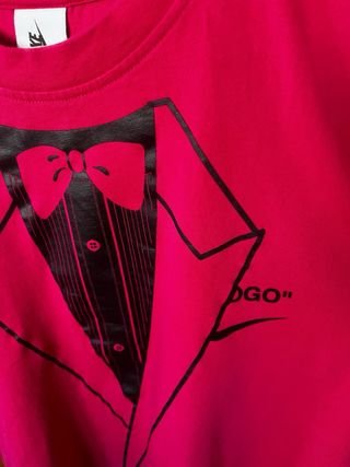 Camiseta Nike x Off-White rosa