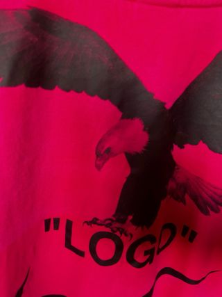 Camiseta Nike x Off-White rosa