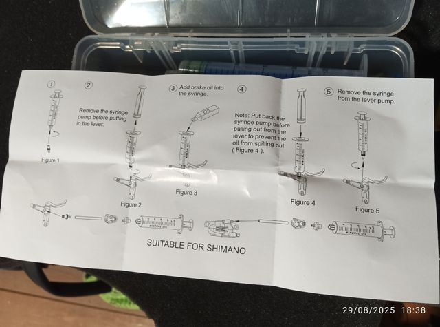 Kit purgado frenos Shimano