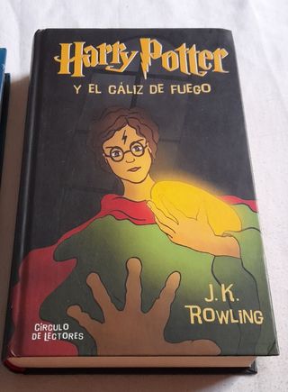 Lote de 4 libros de Harry Potter 
